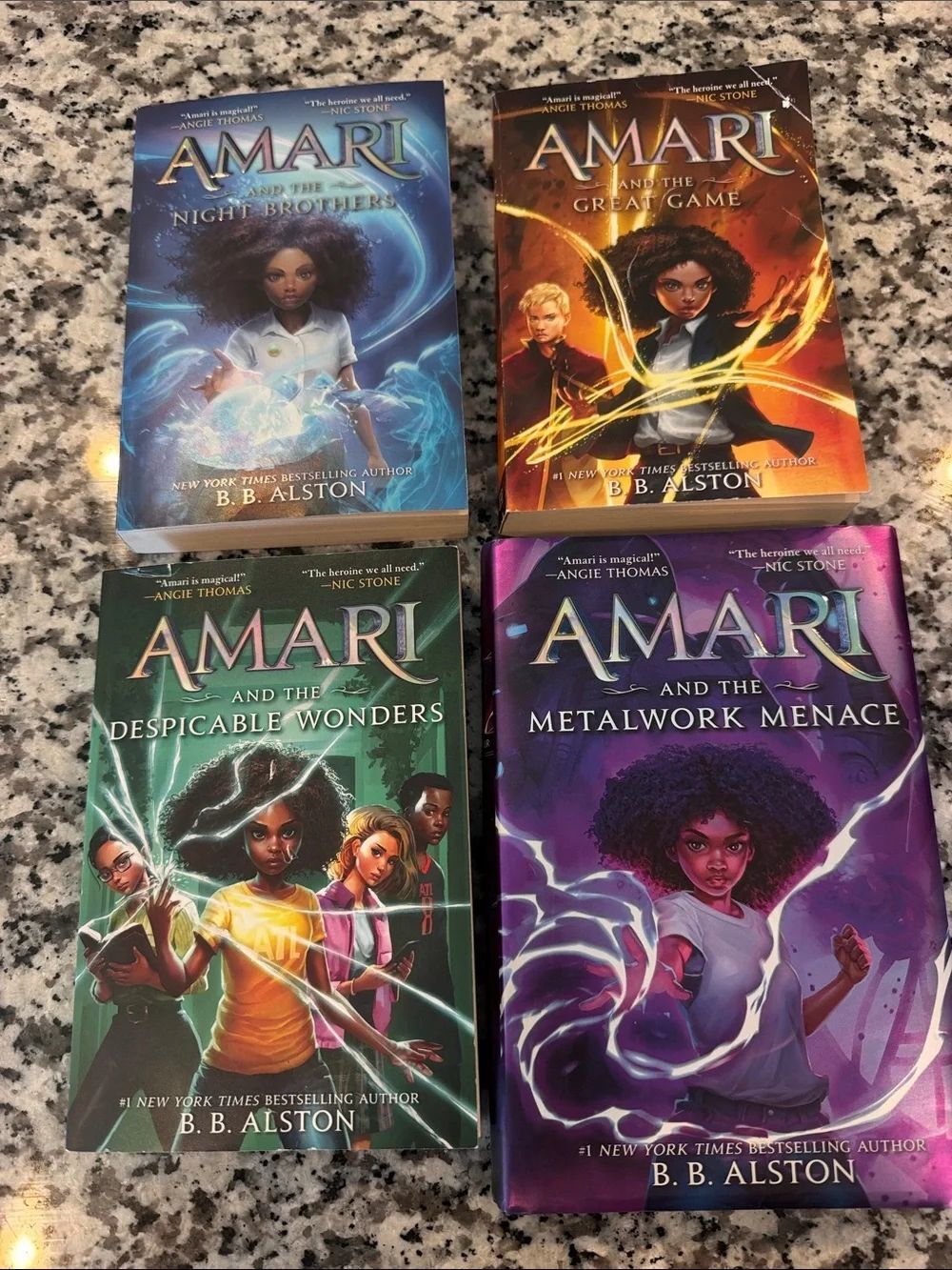 AMARI - Complete Set of Four Books